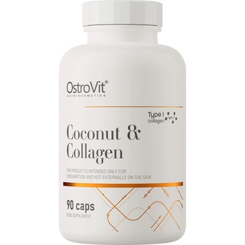 OstroVit Collagen and MCT Oil from Coconut, 90 Capsules