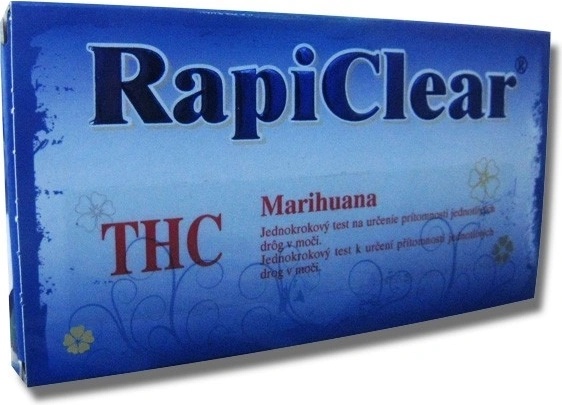 RapiClear drogový test THC marihuana