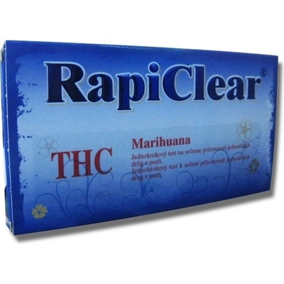 RapiClear drogový test THC marihuana