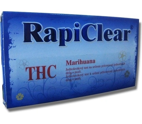 RapiClear drogový test THC marihuana