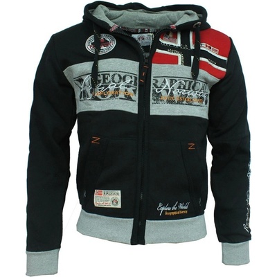 GEOGRAPHICAL Norway mikina FLYER MEN černá