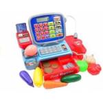 LEAN Toys Cash Register With Barcode Scanner 21 Pieces