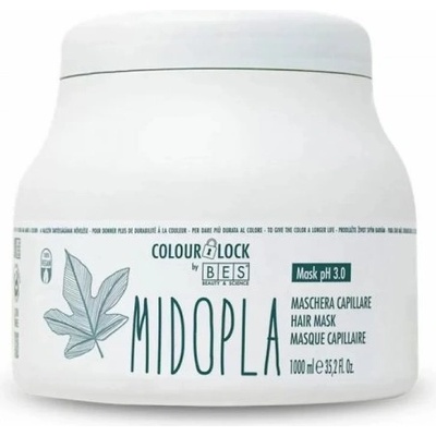 BES Beauty & Science BES Colour Lock Midopla - Реконструираща маска с протеини за боядисана коса 1000мл