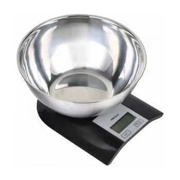 Kinghoff Кухненска везна с купа Kinghoff, 5кг, LCD дисплей, Черен, KH1828