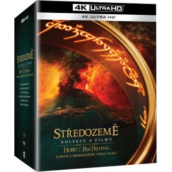 Kolekce Středozemě - prodloužená a kinová verze BD