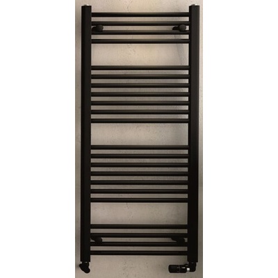 Zehnder Puk PUKB-120-060 1200 mm x 600 mm čierna matná
