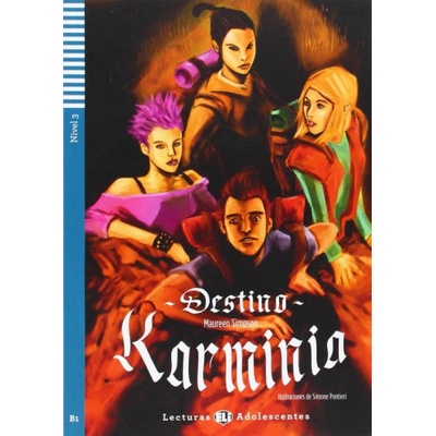 Destino Karminia zjednodušené čítanie v španielčine B1 + CD
