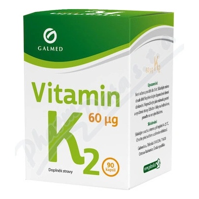 Galmed Vitamin K2 60mcg 90 kapsúl