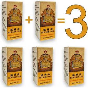  1+1=3 Rui Shen Oil за задържане на еякулацията