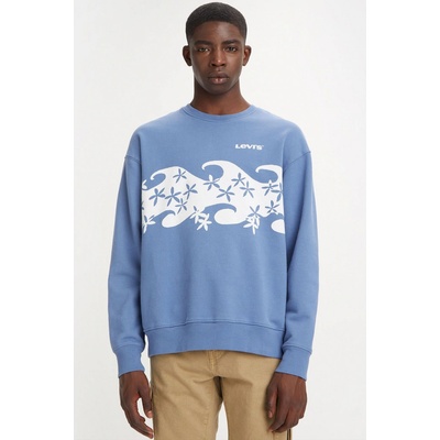 Levi's Relaxed Graphic Crewneck Sweatshirt Blue