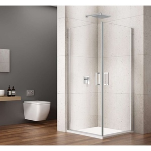 SAPHO Loro - Душ ъгъл 90x90 см, прозрачно стъкло/хром GN4990-01 (GN4990-01)