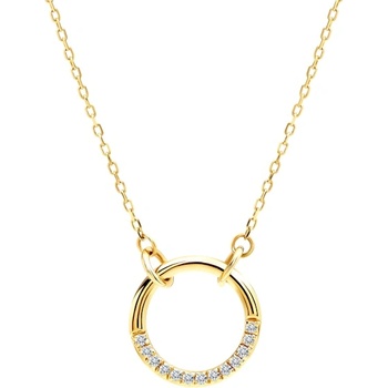 SAVICKI Колие с халка Savicki: злато, диаманти
