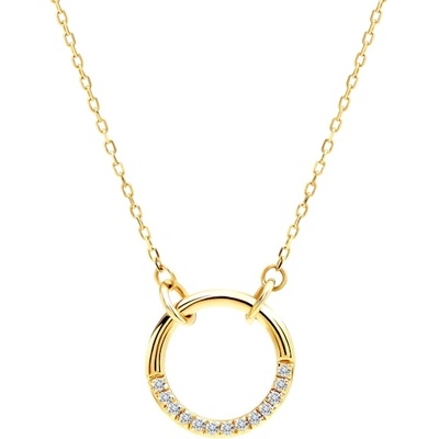 SAVICKI Колие с халка Savicki: злато, диаманти
