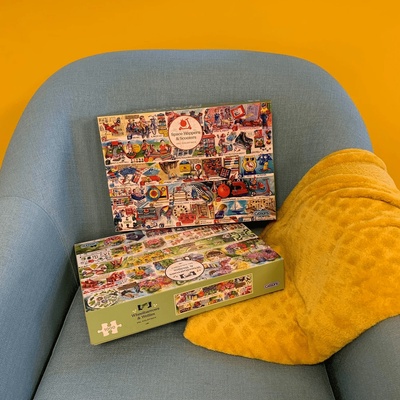 Gibsons Wheelbarrows & Wellies 1000 dielov