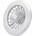 Aigostar - LED Димируем таванен вентилатор LED/40W/230V 2700-6500K + д. у. бял (AI1943)