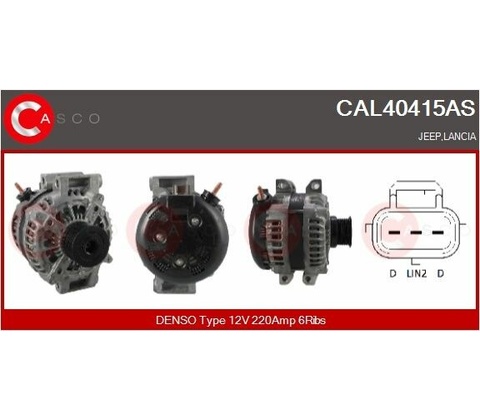 ALTERNATOR 12V 220A