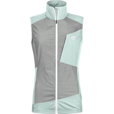Ortovox Дамски вълнен елек Ortovox Women's Trace Windbreaker Vest Merino vest - Green Sage - размер XS (132-1660-0211)