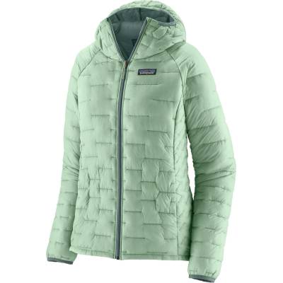 Patagonia Дамско синтетично яке Patagonia Women's Micro Puff Hoody Synthetic jacket - Thin Ice - размер XS (104-3823-2011)