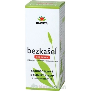 Bezkašel jitrocelový bylinný sirup bez cukru 225 g