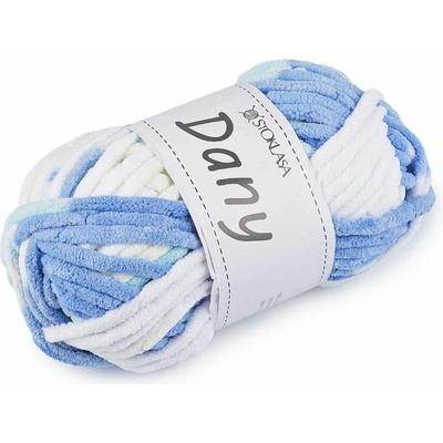 Pletací žinylková příze Dany 100 g - 1 růžová nejsv. béžová světlá