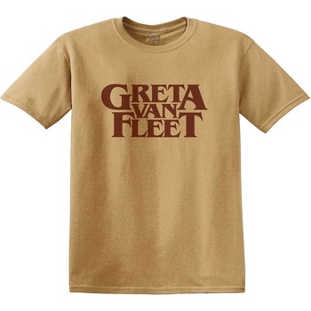 Greta Van Fleet Риза Logo Unisex Old Gold L (GVFTS02MOG03)