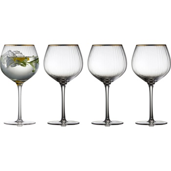 LyngbyGlas Чаши за джин и тоник Palermo Gold 650 мл 4 бр (12061)