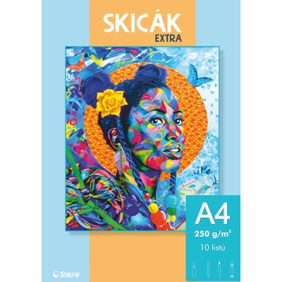 Stepa A4 10 listov extra gramáž 250 g/m2