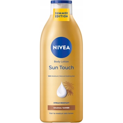 Nivea tónovacie telové mlieko Sun Touch ( Body Lotion) 400 ml