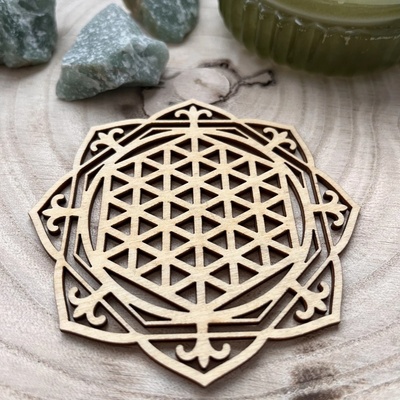 Zajetelenost podtácek MANDALA 9cm