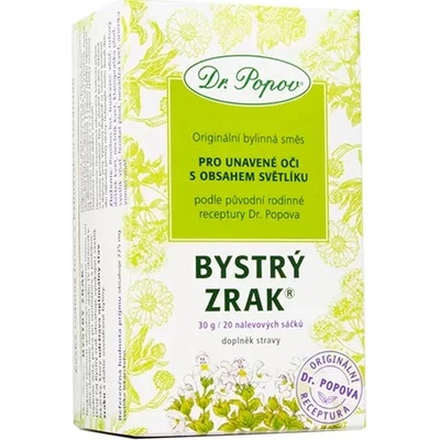 Dr.Popov Bystrý zrak 30 g