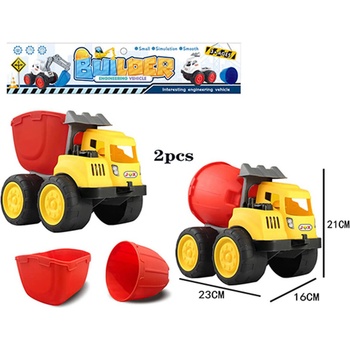 Armtoys ДЕТСКИ КАМИОН/БЕТОНОВОЗ В ПЛИК