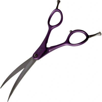 Show Tech Nůžky Yento Sparkle zahnuté růžové 16,5 cm