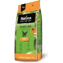 Nativia Adult Maxi Chicken & Rice 15 kg