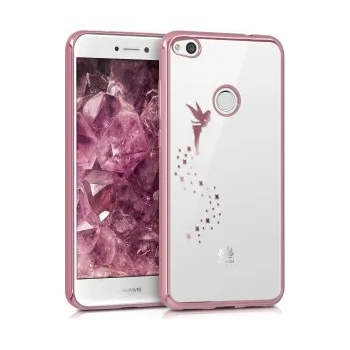 Image 1 of kwmobile Прозрачен калъф с дизайн фея за Huawei P9 Lite 2017 - розов