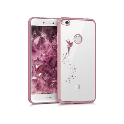 kwmobile Прозрачен калъф с дизайн фея за Huawei P9 Lite 2017 - розов