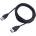 SBOX Кабел SBOX USB-1023, USB Type A(м) към USB Type A(ж), 3m, черен