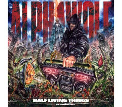 ALPHA WOLF - HALF LIVING THINGS CD