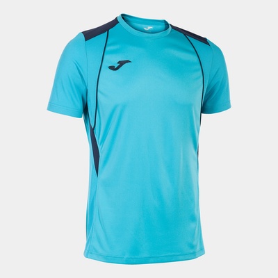 Joma dámsky dres T SHIRT CHAMPIONSHIP IV TURQUOISE BLACK WOMAN