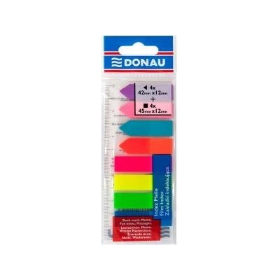 Donau INDEXING FOLDERS PP MIX 12X45MM/12X42MM 4X25/4X25 (7579001EN-99)
