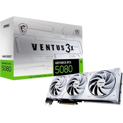 MSI GeForce RTX 5080 16G VENTUS 3X OC WHITE