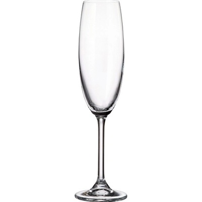 Crystal Bohemia Poháre na sekt COLIBRI 6 x 220 ml