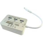 LC-Power USB HUB LC Power LC-HUB-C-CR 4 порта USB 3.0 мулти четец на карти (LC-HUB-C-CR)