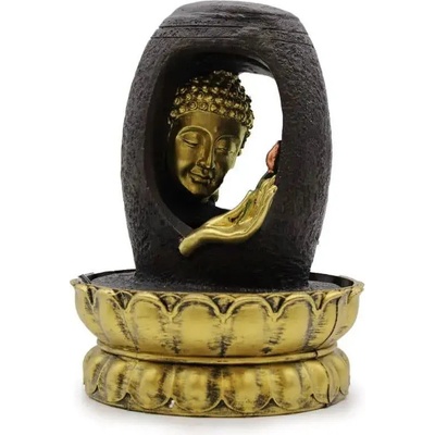 AWM Pokojová vodní fontána Zlatý Buddha 30 cm