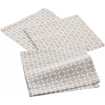 Douceur d'intérieur Sada bavlněných ubrousků ASTRE 40x40cm 3ks