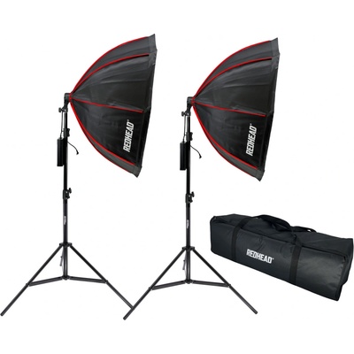 Redhead 2 x softbox 2 x stativ 90 cm R-SOCT 90 RGB – Zboží Živě