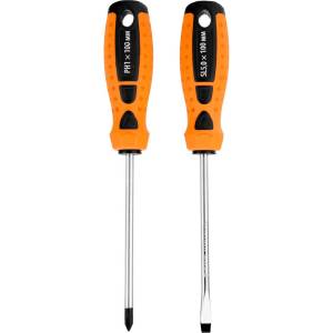 Sparta Комплект отвертки Sparta PH1 и SL5 × 100 мм, 2 бр. - 1354257