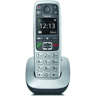 Gigaset Gigaset E560 вътрешен телефон с големи бутони платина (S30852-H2708-C101)