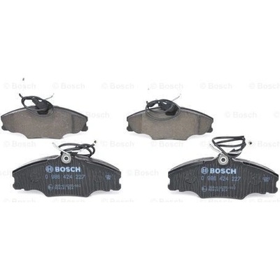 BOSCH Sada brzdových platničiek kotúčovej brzdy 0986424227
