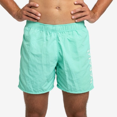 Decathlon pánske šortkové plavky Basic New zelené