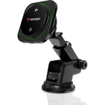 Verbatim Автомобилен держач Verbatim n Drive Qi2 15W RGB с безжична зарядка, че (Ver000162)